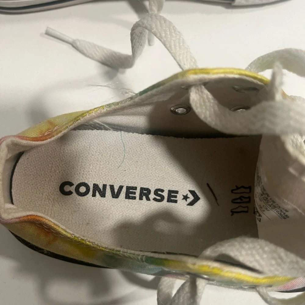 Girls Tie Dye Converse size 1